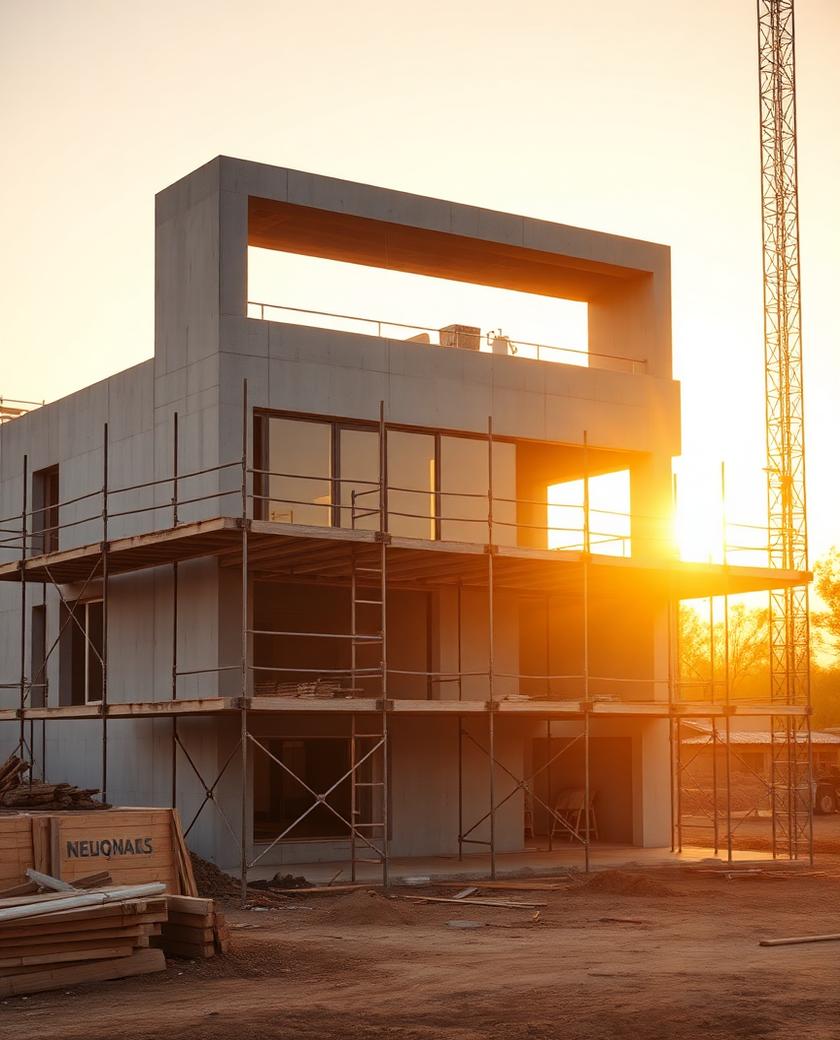 Building under construction