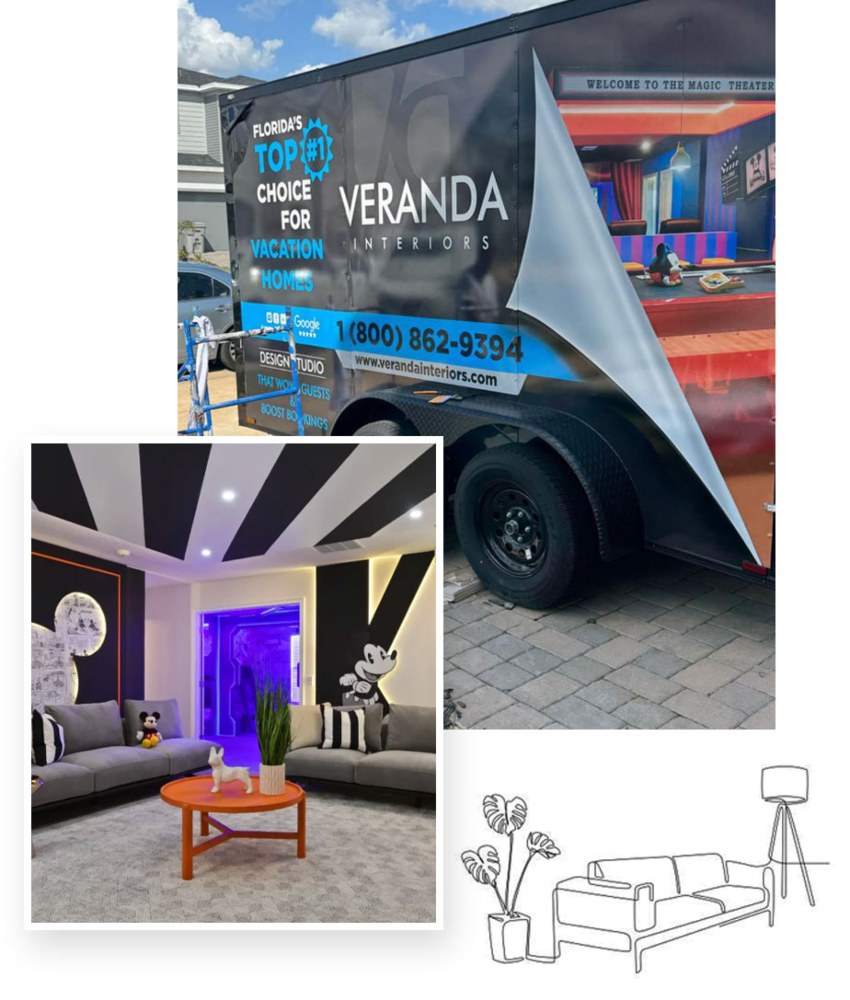 Veranda Interiors branded design vehicle