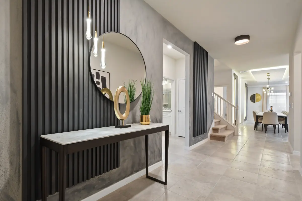 Boutique hospitality entryway